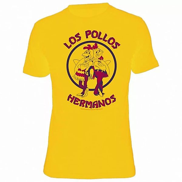 Breaking Bad T-Shirt Men - LOS POLLOS HERMANOS - Yellow günstig online kaufen