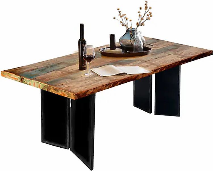 INOSIGN Esstisch 1 Stk. tlg. Platte bunt lackiert günstig online kaufen