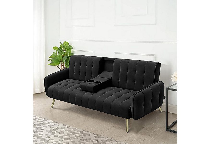 HTI-Living 2-Sitzer Sofa mit Knopfsteppung, Stück 1 Teile, Schlafsofa Zweis günstig online kaufen