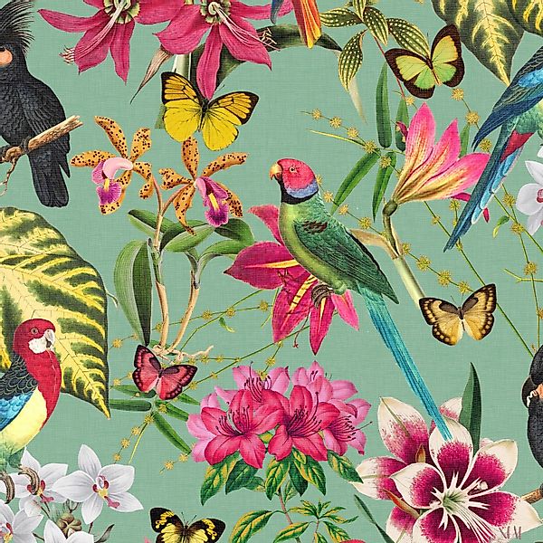 Envy Vliestapete Paradiso Multi, glatt, (1 günstig online kaufen