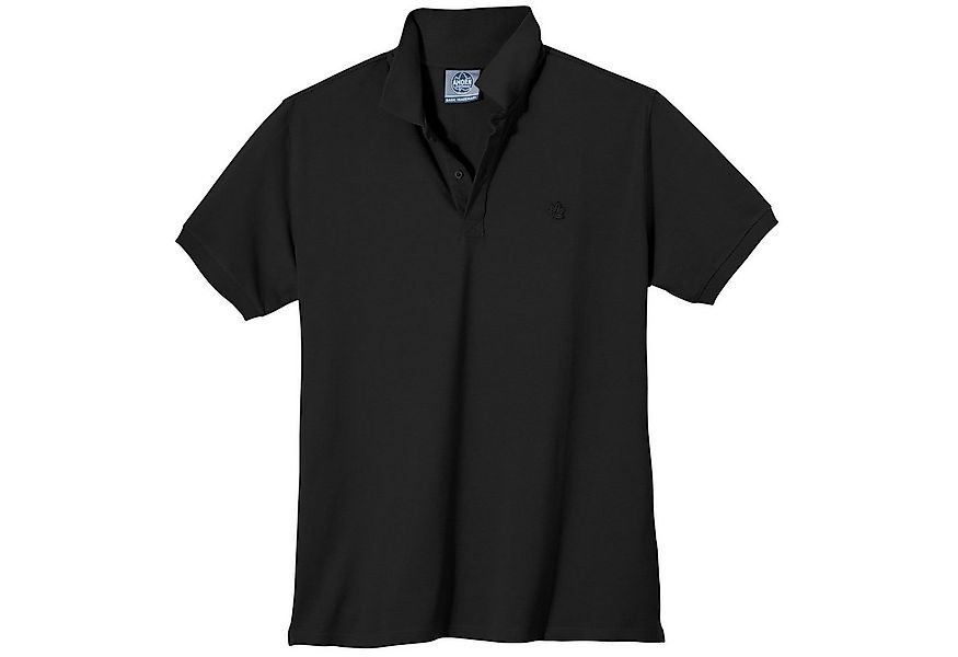 AHORN SPORTSWEAR Poloshirt Ahorn Sportswear Basic Poloshirt Übergröße schwa günstig online kaufen
