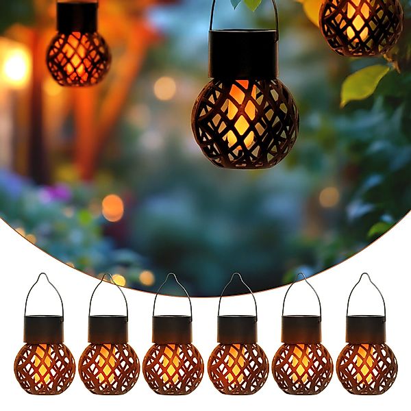 Spetebo LED Laterne Solar Mini Hängeleuchten günstig online kaufen