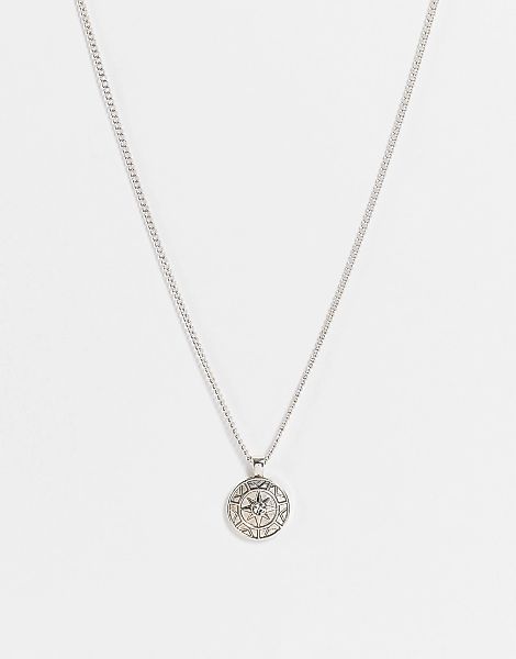 Icon Brand – Halskette in Goldoptik mit Anhänger mit Stern- und Steindetail günstig online kaufen