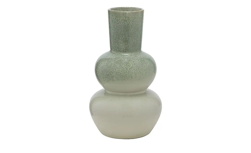 Vase ¦ grün ¦ Steinzeug ¦ Maße (cm): H: 20,8  Ø: 12 Accessoires > Vasen - H günstig online kaufen