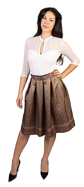 Trachtl Trachtenrock Trachtl Giselle Faltenrock mit günstig online kaufen