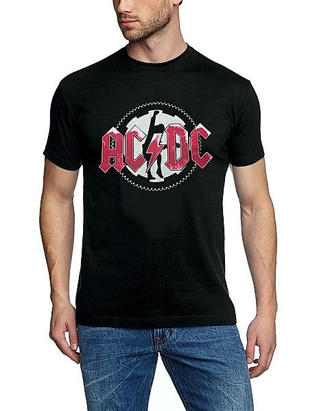 AC/DC Print-Shirt AC/DC T-Shirt Black Ice Schwarz Herren S M L günstig online kaufen