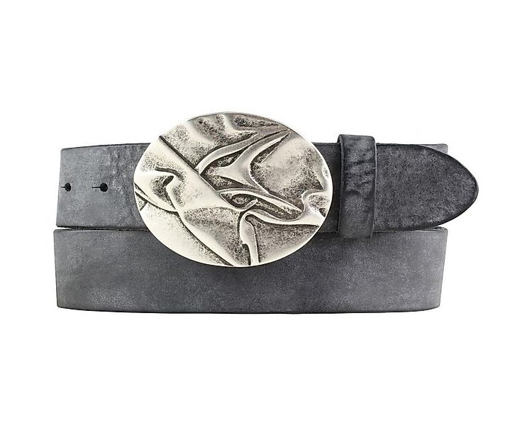 BELTINGER Ledergürtel Gürtel mit besonderer Gürtelschnalle aus weichem Voll günstig online kaufen