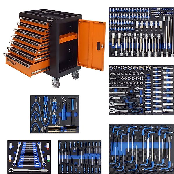 Holmwerk Werkstattwagen Werkstattwagen 252 tlg. XXL günstig online kaufen
