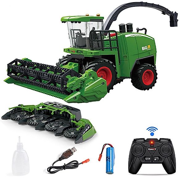 ZEUOPQ RC-Traktor Ferngesteuerter Traktor Spielzeug Bauernhof-Spielset günstig online kaufen