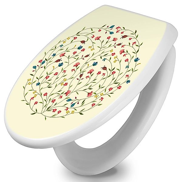 Banjado Toilettendeckel Mit Absenkautomatik WC-Sitz Soft Close Weiß Hygieni günstig online kaufen