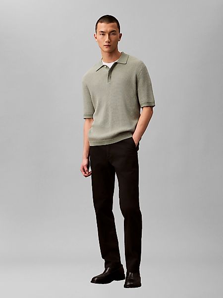 Calvin Klein Chinohose "SLM CTTN STRTCH CHN" Mit Gürtelschlaufen günstig online kaufen