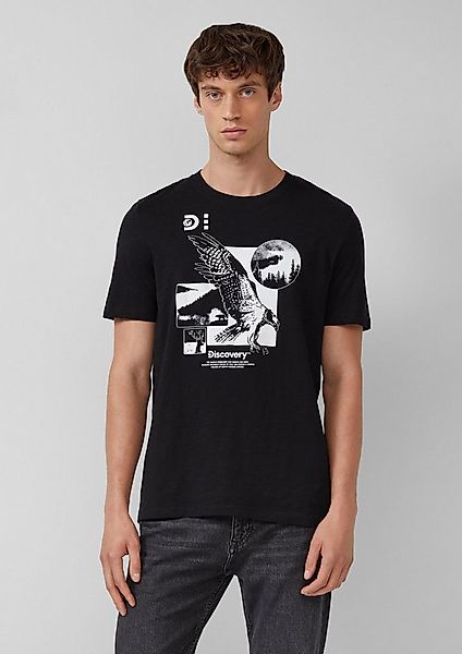 s.Oliver Kurzarmshirt T-Shirt T-Shirt mit Ford®, Discovery Channel®-Artwork günstig online kaufen