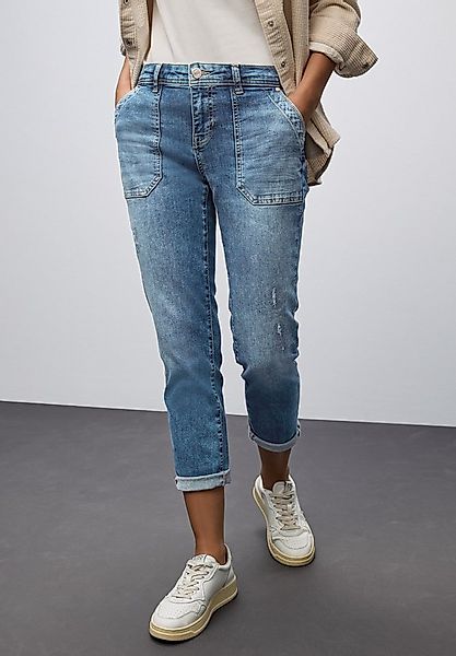 STREET ONE Boyfriend-Jeans mit Taschen günstig online kaufen