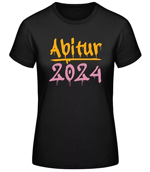 Abitur 2024 Graffiti · Frauen Basic T-Shirt günstig online kaufen
