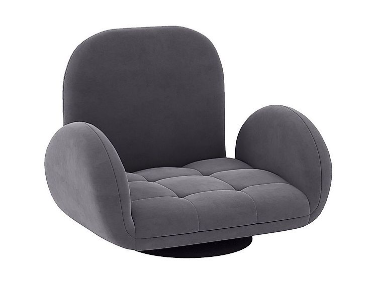 COSTWAY Relaxsessel, drehbarer Bodenstuhl mit verstellbarer Rückenlehne, kl günstig online kaufen