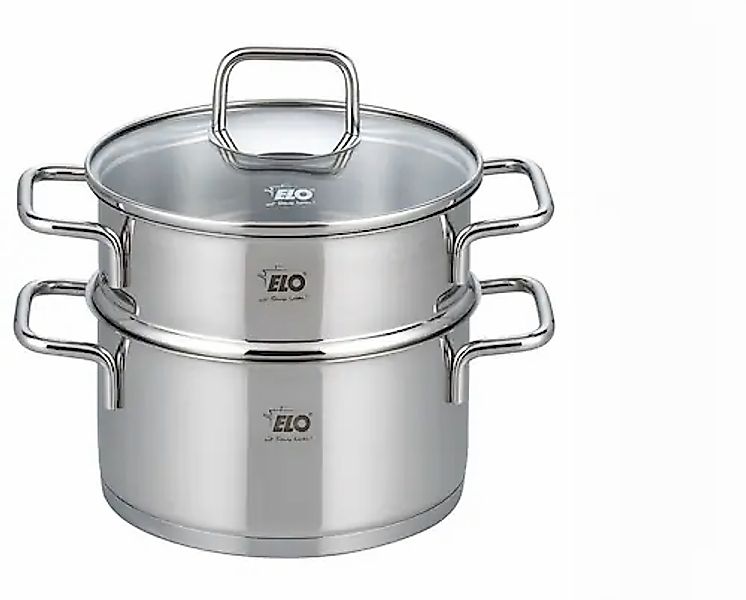 Elo Dampfgartopf, Edelstahl 18/8, (1 tlg.), Dampfkochtopf, Ø 18 cm, Indukti günstig online kaufen