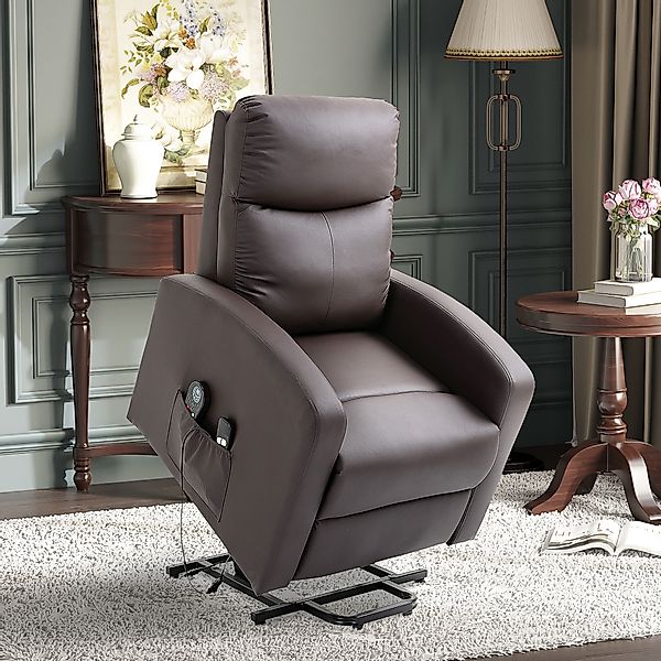 HOMCOM Massagesessel Relaxsessel mit Liegefunktion, mit Fernbedienung (Aufs günstig online kaufen