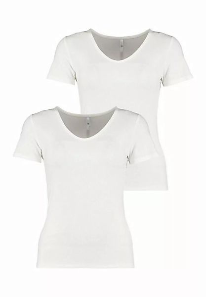 HaILY’S T-Shirt 2-er Pack T-Shirt Geripptes Top Stretch Oberteil (2-tlg) 69 günstig online kaufen