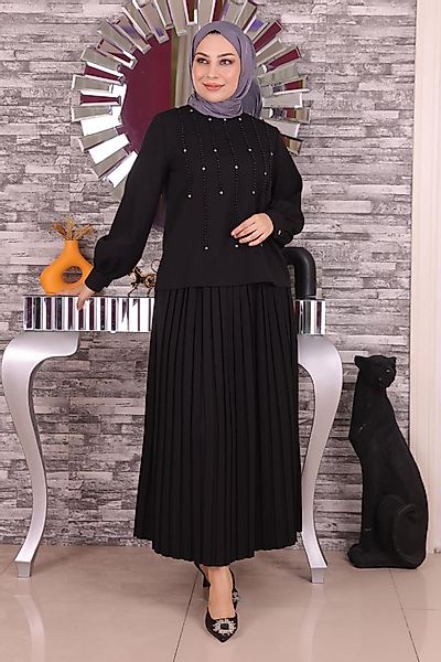 MODAMİHRAM Tunikakleid Perlen & Stein Detail-Set günstig online kaufen