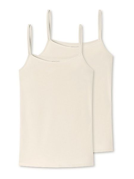 uncover by SCHIESSER Spaghettitop 2-Pack 'Einfarbig & Soft' (2-tlg) günstig online kaufen