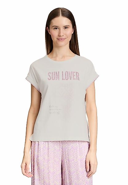 Cartoon Kurzarmshirt "Damen mit Rundhalsausschnitt", 1 Stk. Rippbündchen günstig online kaufen