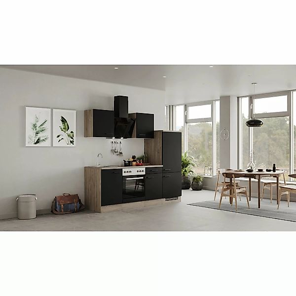 Flex-Well Küchenzeile "Capri", mit und ohne E-Geräten erhältlich, Gesamtbre günstig online kaufen