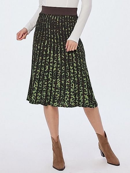 Georg Stiels Strickrock Plisseé-Strickrock mit elastischem Bund günstig online kaufen