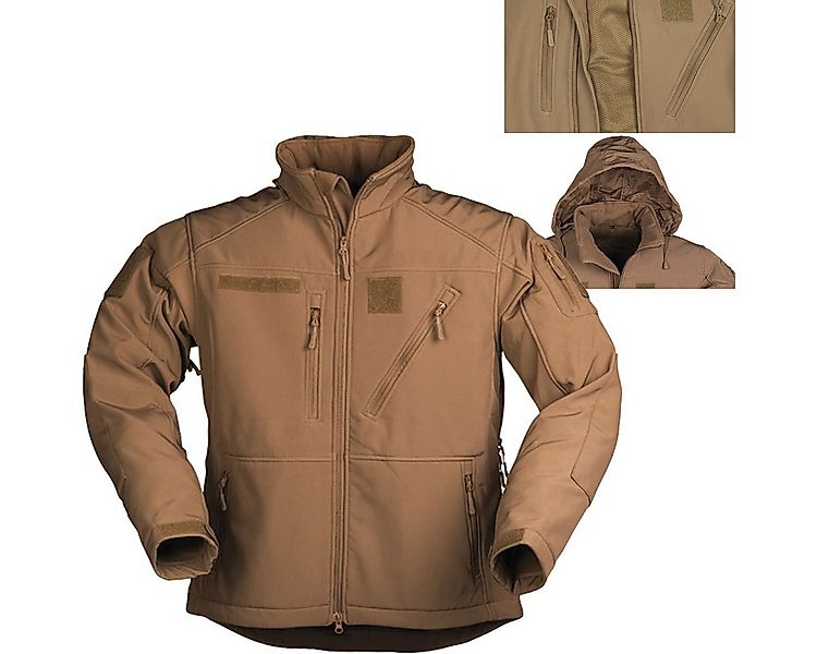 Mil-Tec Outdoorjacke Militär Softshell Jacke SCU 14 Wasserabweisend günstig online kaufen