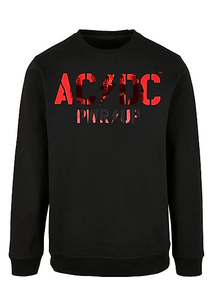 F4NT4STIC Sweatshirt "ACDC Rock Musik Band PWRUP Photo Logo", Print günstig online kaufen