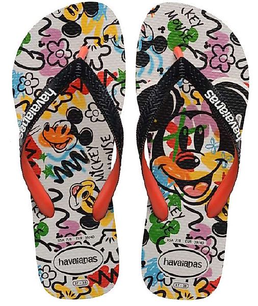 Havaianas Havaianas Disney Stylish Zehentrenner Beige/Black/Blood günstig online kaufen