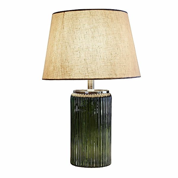 Mirabeau Tischleuchte Tischlampe Thalindor grün/creme günstig online kaufen