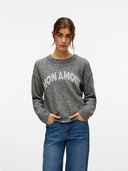 Vero Moda Strickpullover VMAMOREMIO LS O-NECK PULLOVER BOO günstig online kaufen