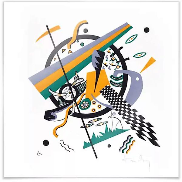 Wall-Art Poster »Kleine Welten Formel 1 abstrakt«, Abstrakt, (1 St.), Poste günstig online kaufen
