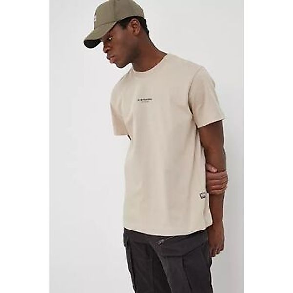 G-Star Raw  T-Shirts & Poloshirts D21377-C784 UNISEX LOGO LOOSE-159 ECRU günstig online kaufen