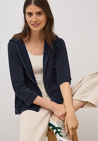 CECIL Kapuzensweatjacke 3/4-Arm günstig online kaufen