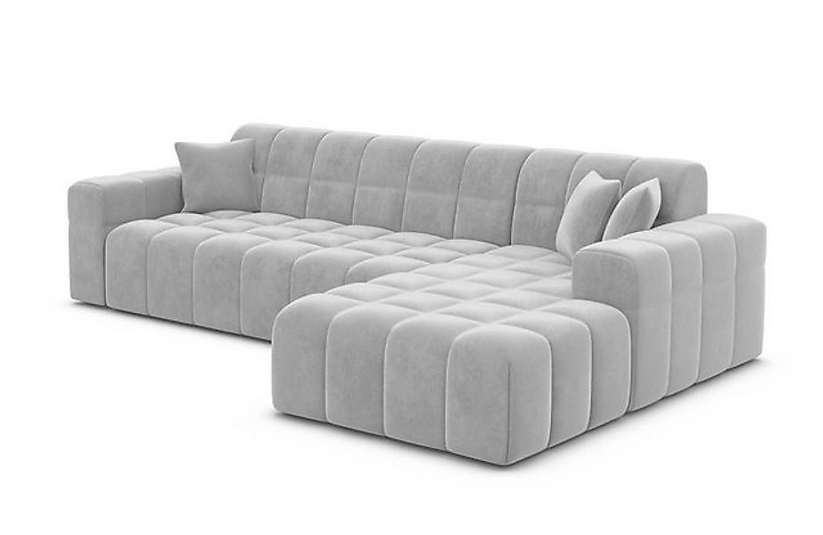 Sofa Dreams Ecksofa Ibiza L Form kurz Stoff, Ottomane - Ausrichtung wählbar günstig online kaufen