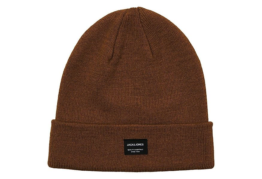 Jack & Jones Strickmütze Beanie JACDNA mit aufgesticktem Logo-Patch günstig online kaufen