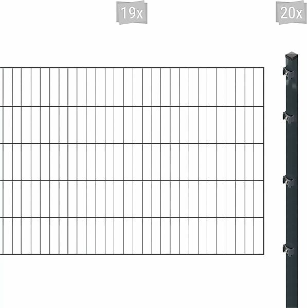 Arvotec Einstabmattenzaun "ESSENTIAL 100 zum Aufschrauben", Zaunhöhe 100 cm günstig online kaufen