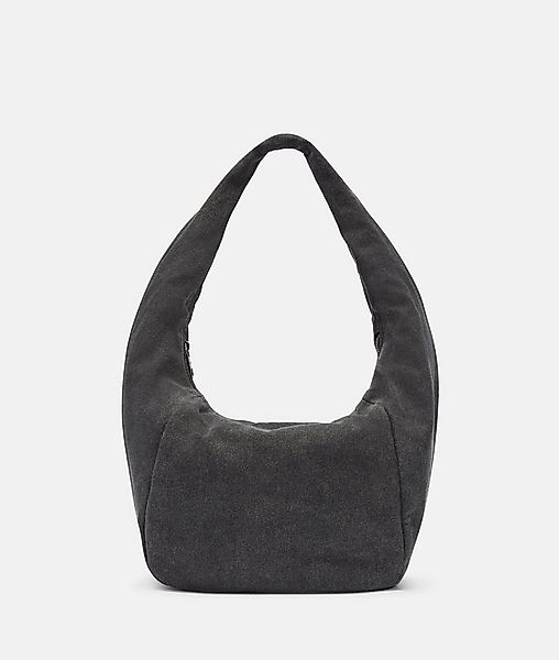 Liebeskind Berlin Schultertasche Hobo, Mittelgroße Hobo-Bag aus Denim günstig online kaufen