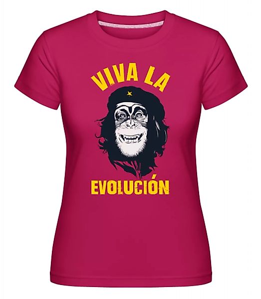 Viva La Evolucion · Shirtinator Frauen T-Shirt günstig online kaufen