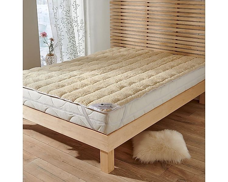 Matratzenauflage Nature Lammflor Unterbett Wende-Matratzenauflage TRAUMSCHL günstig online kaufen