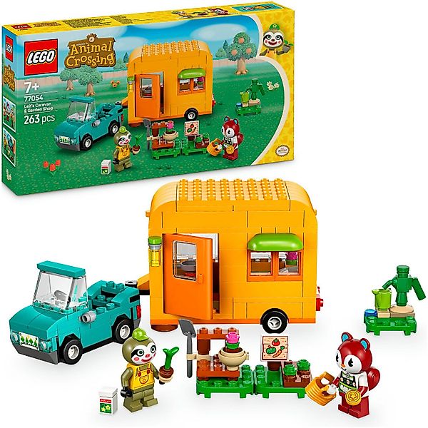 LEGO® Gerds Wohnwagen & Gärtnerei (77054), LEGO Animal Crossing Konstruktio günstig online kaufen