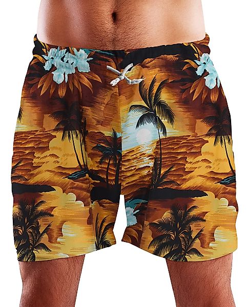 King Kameha Badeshorts Surf Funky Hawaii günstig online kaufen