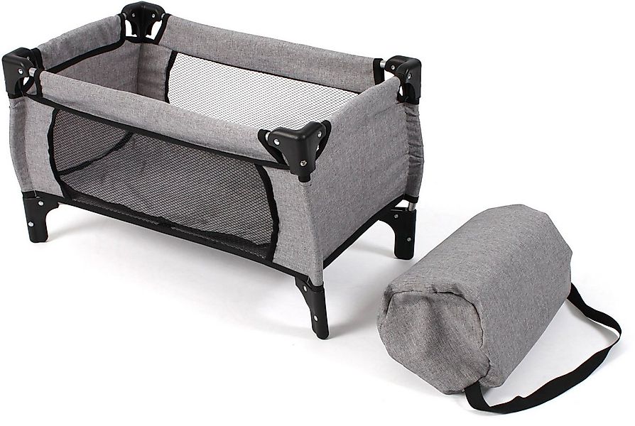 CHIC2000 Puppenbett Deluxe, Melange Grau, mit Tragetasche günstig online kaufen