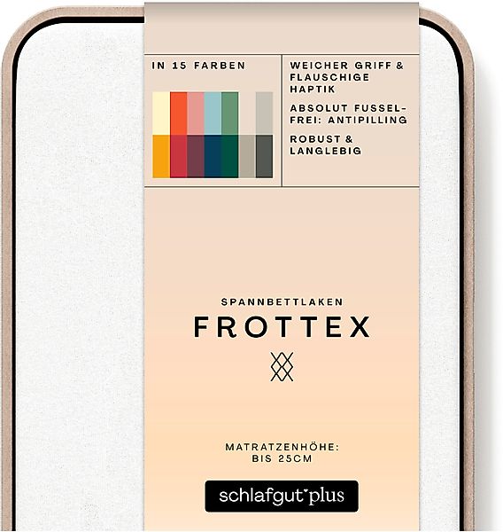 Schlafgut Bettlaken Frottex Spannbettlaken, Frottee, Gummizug: günstig online kaufen