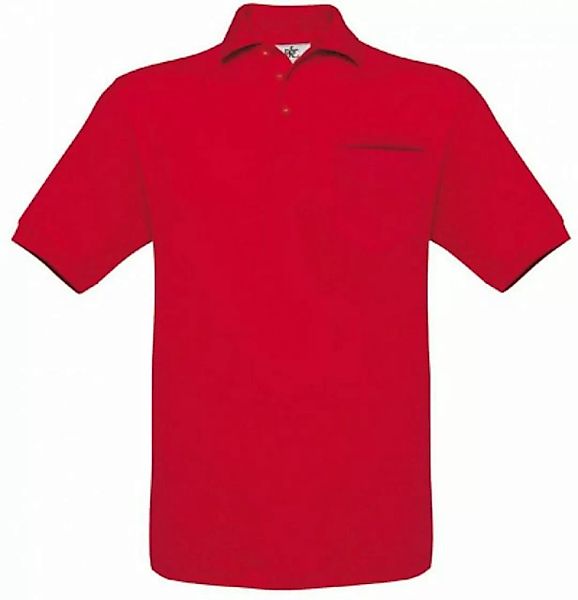 B&C Poloshirt Poloshirt Safran Pocket / Unisex günstig online kaufen