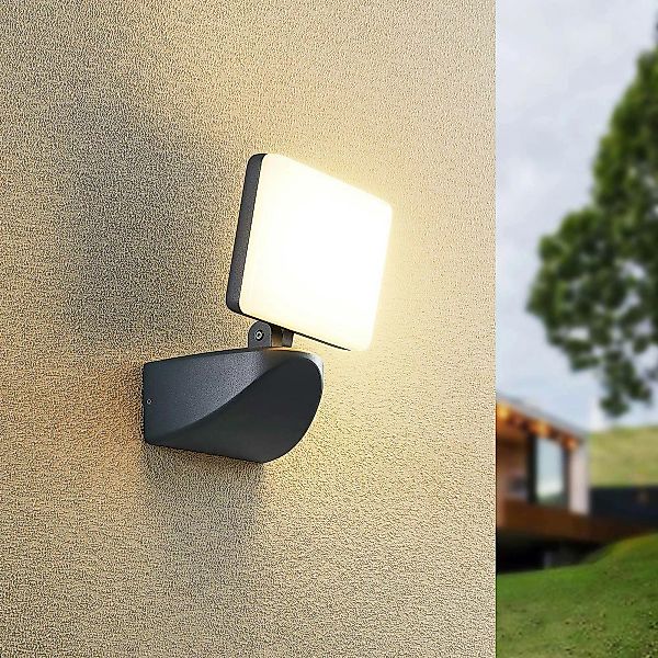 Lindby Melamika LED-Außenstrahler günstig online kaufen