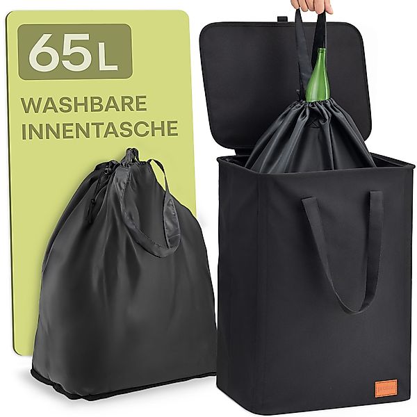 Praknu Flaschenkorb 65L Pfandflaschen Sammelbehälter Klein günstig online kaufen