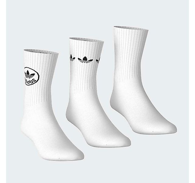 adidas Originals Sportsocken TREFOILS CREW, 3 PAAR (3-Paar) günstig online kaufen