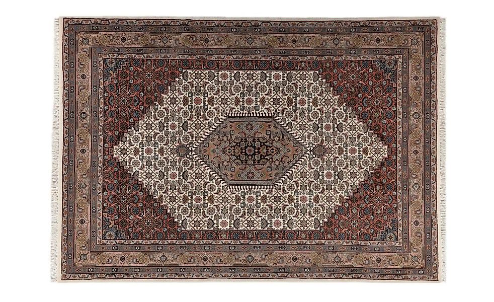 THEKO Orientteppich  Benares Bidjar ¦ creme ¦ Wolle ¦ Maße (cm): B: 250 Tep günstig online kaufen